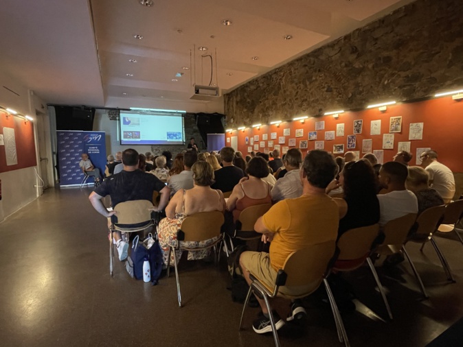 La salle de conférence du musée de Bastia était pleine pour la première prise de parole du Colloque annuel du management associatif.