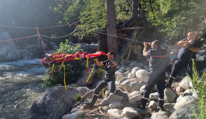 Haute-Corse : 13 personnes secourues après avoir été piégées par la montée des eaux dans plusieurs rivières