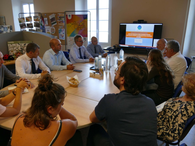 Corte : Le recteur en visite au CPIE-A Rinascita pour renforcer les liens avec l’Académie de Corse