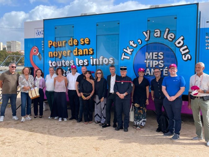 "Mes tips santé" : En Corse la Sécu va à la rencontre des jeunes dans la rue 