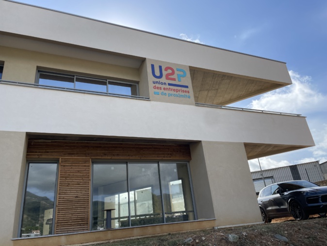 Les nouveaux locaux de l'U2P Haute-Corse se situent au Parc Technologique d’Erbajolo à Bastia.