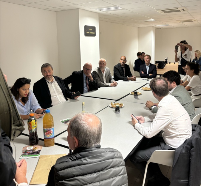 Les députés du groupe LIOT en visite en Corse