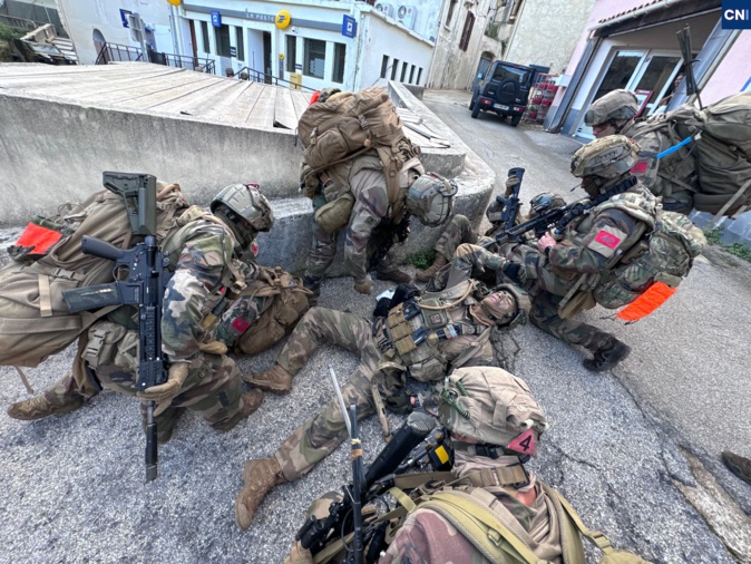 EN IMAGES - Calenzana : Les légionnaires du 2e REP en action pour l'acte final de l'exercice "Vent d’Automne"