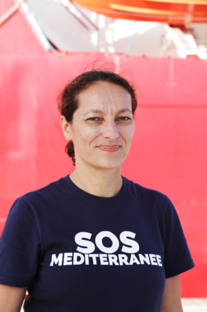 Sophie Beau est la co-fondatrice et la directrice générale de SOS Méditerranée (Crédit photo : SOS Méditerranée)