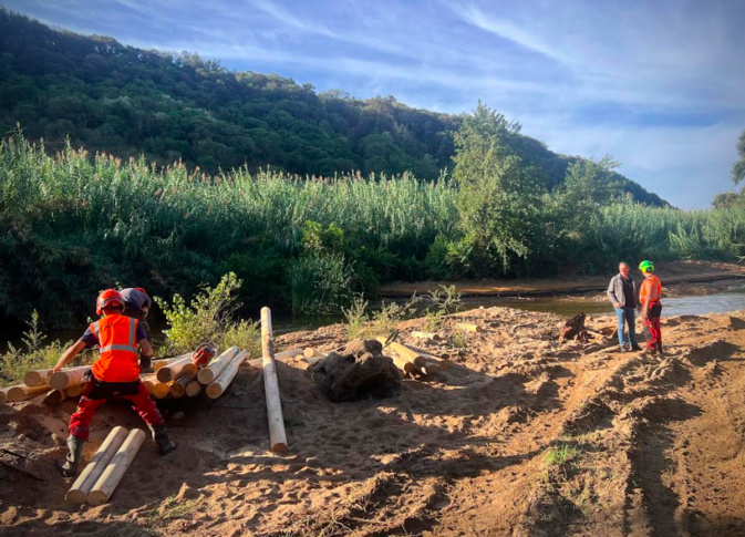 Sécurisation des rives du Prunelli : face à l’urgence climatique, une solution inédite