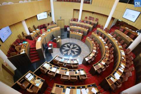 L'hémicycle de la Collectivité de Corse. Photo CNI.