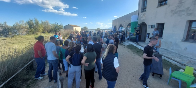 Une foule nombreuse pour cette journée de sensibilisation au fortin