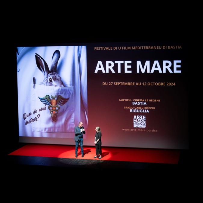 Lors de la remise des prix au CC Charles Rocchi à Biguglia (photo Arte Mare)