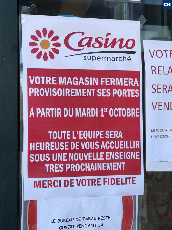 Les supermarchés Casino ferment définitivement en Corse après 31 ans de présence