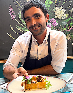 VIDEO - À table : mille-feuille de butternut et coing corses avec Alessandro Capone