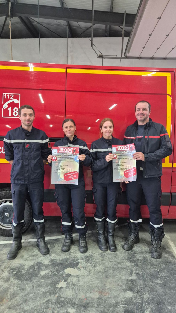 Grand loto des sapeurs-pompiers de Calvi ce dimanche 