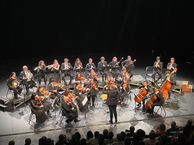 Les conservatoires de Milan et Lucca sous la baguette du Maestro Alessandro Bombonati.