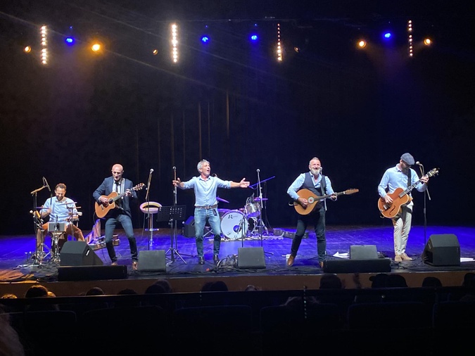 Le groupe Eppò lors du concert.