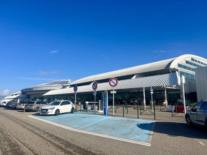 Aéroport de Bastia-Poretta le lundi 18 novembre 2024.