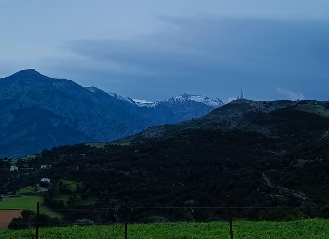 Corte : La neige sur le Monte Ritondu fait chuter les températures