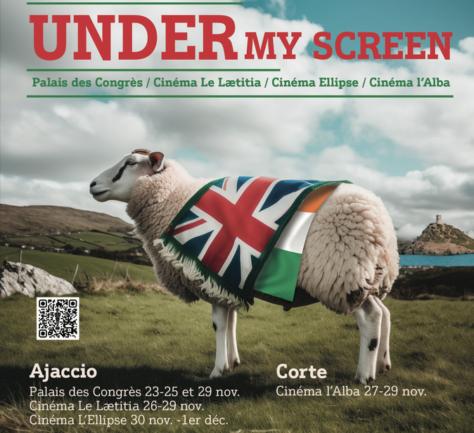 Under My Screen, le festival du film britannique et irlandais s'ouvre à Ajaccio