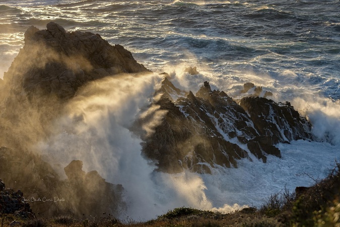 La photo du jour : quand les éléments se déchainent au Puntiglione