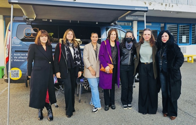 Plusieurs acteurs associatifs ont participé ce matin à des échanges avec les lycées du LEP Finosello à Ajaccio dans le cadre des "Orange Days".