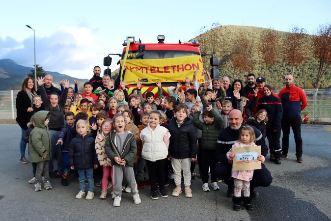  Ponte-Leccia : Les sapeurs-pompiers au secours du Téléthon 2024