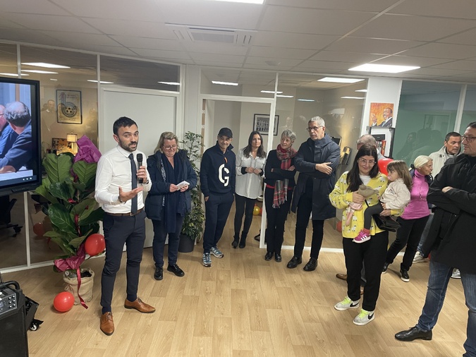 Jean-Yves Bonifay a inauguré les locaux de ClubHouse Bastia en présence de Pascale Groisard, Directrice Générale de ClubHouse France, Marie-Hélène Lecenne, directrice de l'ARS Corse, Pierre Savelli, maire de Bastia, Lauda Guidicelli-Sbraggia, conseillère exécutive et Louis Pozzo di Borgo, président de la CAB.