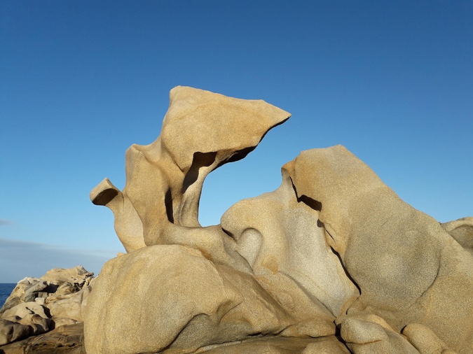 La photo du jour : les rochers "sculptés" de Campmoro