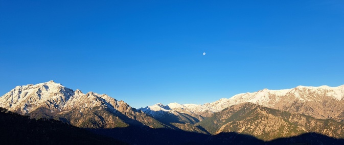 Belle lumière sur le Monte d'Oru (Dominique Ottavi)