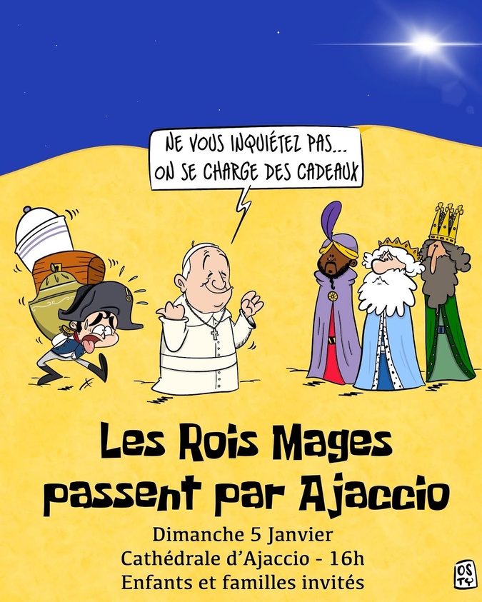 Les Rois Mages font escale à Ajaccio : une Épiphanie festive à la cathédrale