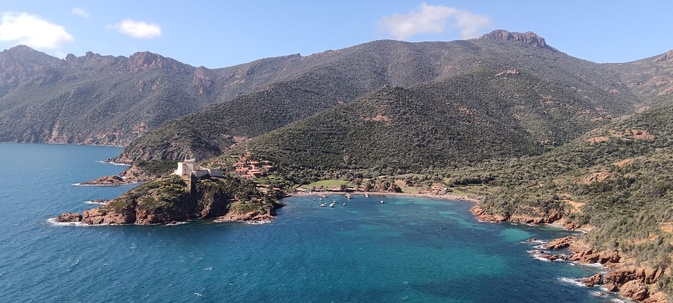 La photo du jour : magnifique golfe de Girolata