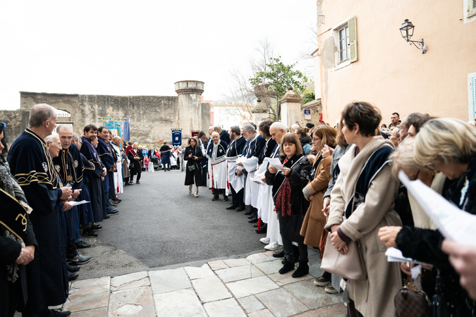 EN IMAGES - A Bastia, l’ouverture de l'Année Sainte rassemble une foule de fidèles 