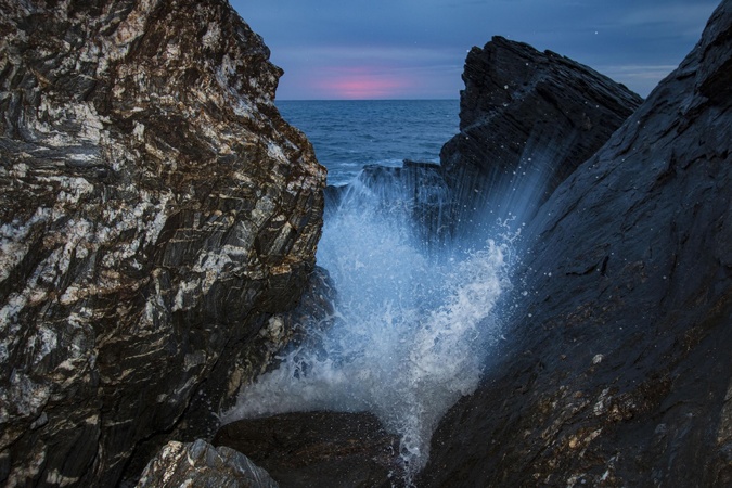 Temps d'est sur le Cap Corse (Hyacinthe Sambroni)