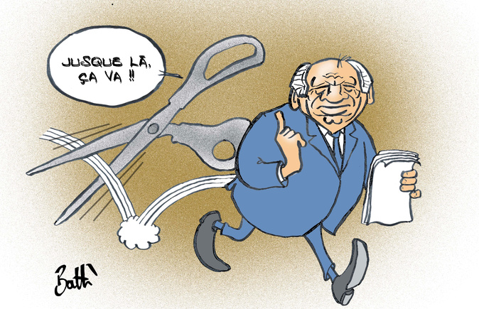 Le dessin de Battì:  A s'hà francata ! 