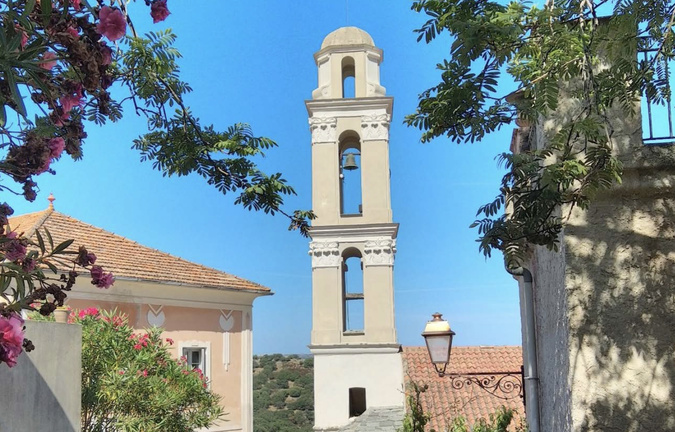 Clocher de l’église San-Salvadore de Costa © Nicolas Pailhes, 2024