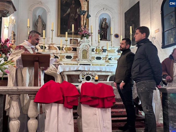 Deux nouveaux confrères pour la confrérie Sant’Antone Abbate à Cassanu