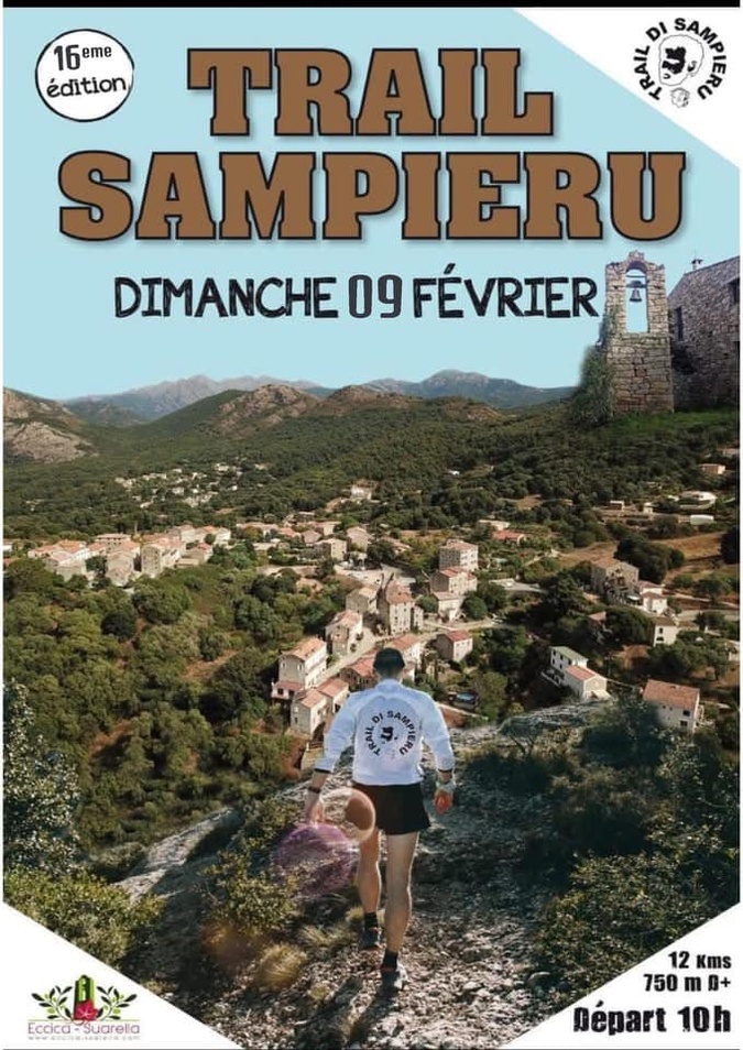 Eccica-Suarella : plus de 200 coureurs attendus pour la 16e édition du trail Sampieru