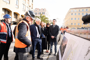 Ajaccio : Un an après son lancement, le chantier de la place du Diamant "avance bien"