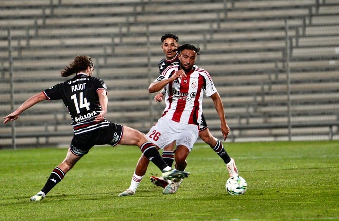 Tim Jabol-Folcarelli quitte l'AC Ajaccio pour rejoindre Trabzonspor (photo Paule Santoni).