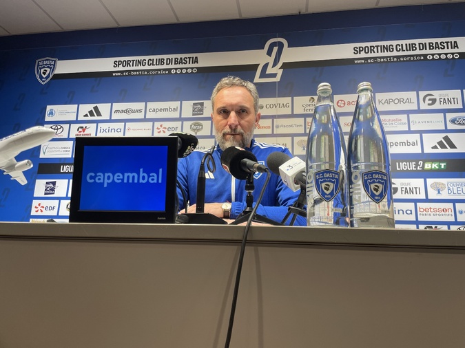 Benoît Tavenot  (SC Bastia): "une victoire qui fait du bien"