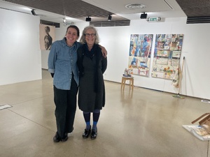 Catherine Thiers-Campocasso et Linda Calderon exposent jusqu'au 11 mars à l'Arsenale à Bastia.