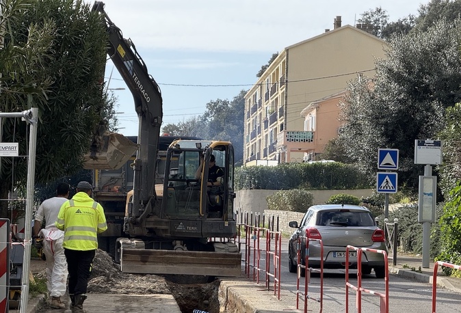 Route du Cap Corse : Le chantier d’Acqua Publica entre Miomu et Petra Nera terminé avec un an d’avance ?