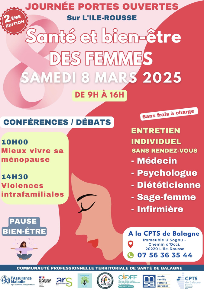 Île-Rousse : une journée dédiée à la santé des femmes