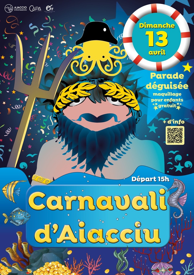 ​Le « Roi de la Mer » s’invite au Carnaval d’Ajaccio