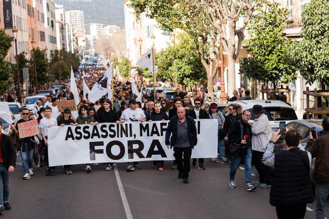 À Ajaccio, la Corse est sortie du silence pour dire non à la mafia