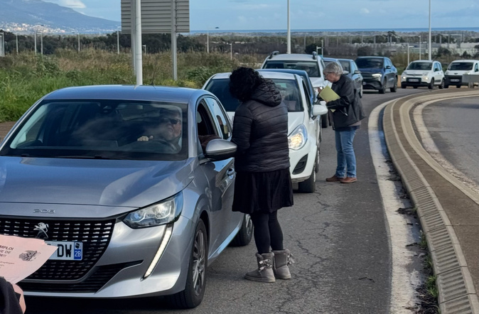 Ce lundi matin une opération de traçage a été réalisée