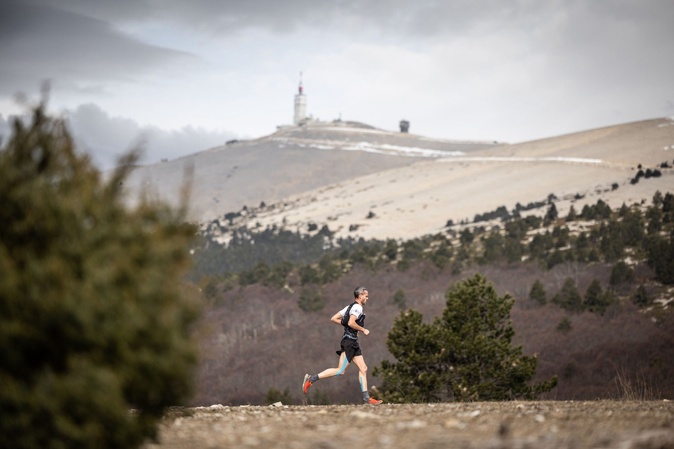 Xavier Bartoli a terminé 5e du trail du Mont Ventoux (photo Mickaël Mussard)