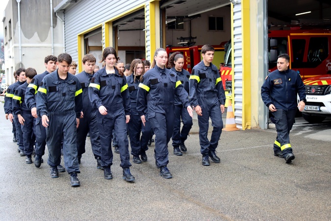 Haute-Corse : la 8ᵉ promotion des cadets de la sécurité civile franchit un cap