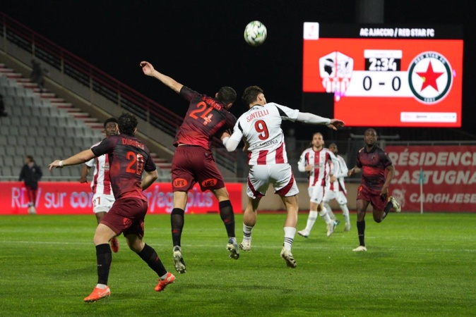 L'AC Ajaccio renverse le Red Star (2-1)