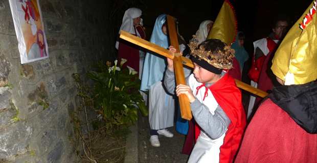 Le Chemin de croix des enfants de Taglio-Isolaccio.