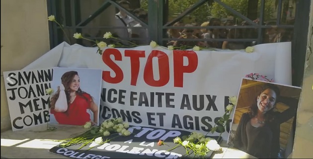 Ajaccio : Marche blanche pour Savannah et pour toutes les femmes victimes de violence