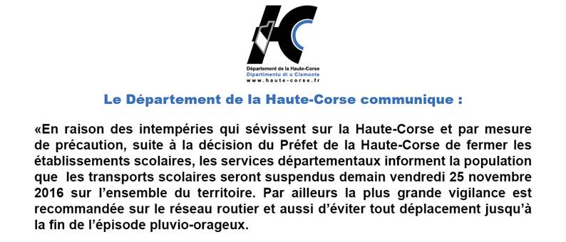 La Haute-Corse dans la tourmente : Encore un lourd tribut au mauvais temps