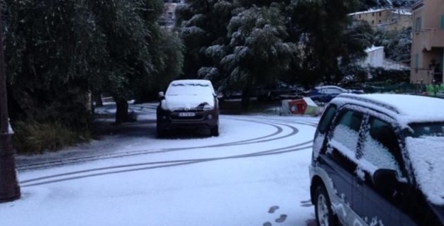 La Corse en vigilance orange neige-verglas à partir de dimanche